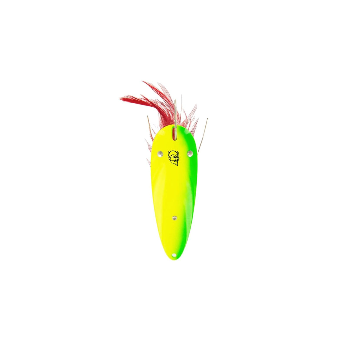 Dardevle Fishing Hook, 3/4 oz. - 2 7/8" x 1 3/16", Electric Lime