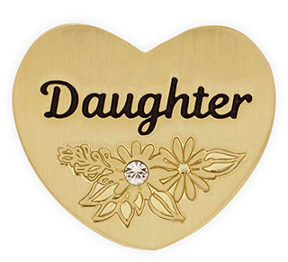 Angelstar Heart Token - Daughter, Multicolored