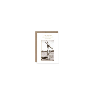 Shannon Martin Design Greeting Card, 4.5 x 6.25 inches, Rich Copper and Sepia To