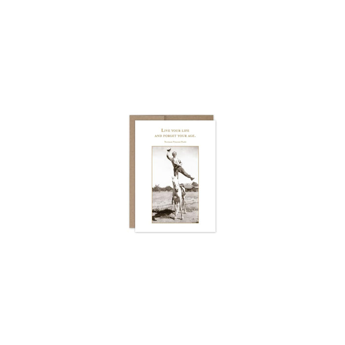 Shannon Martin Design Greeting Card, 4.5 x 6.25 inches, Rich Copper and Sepia To