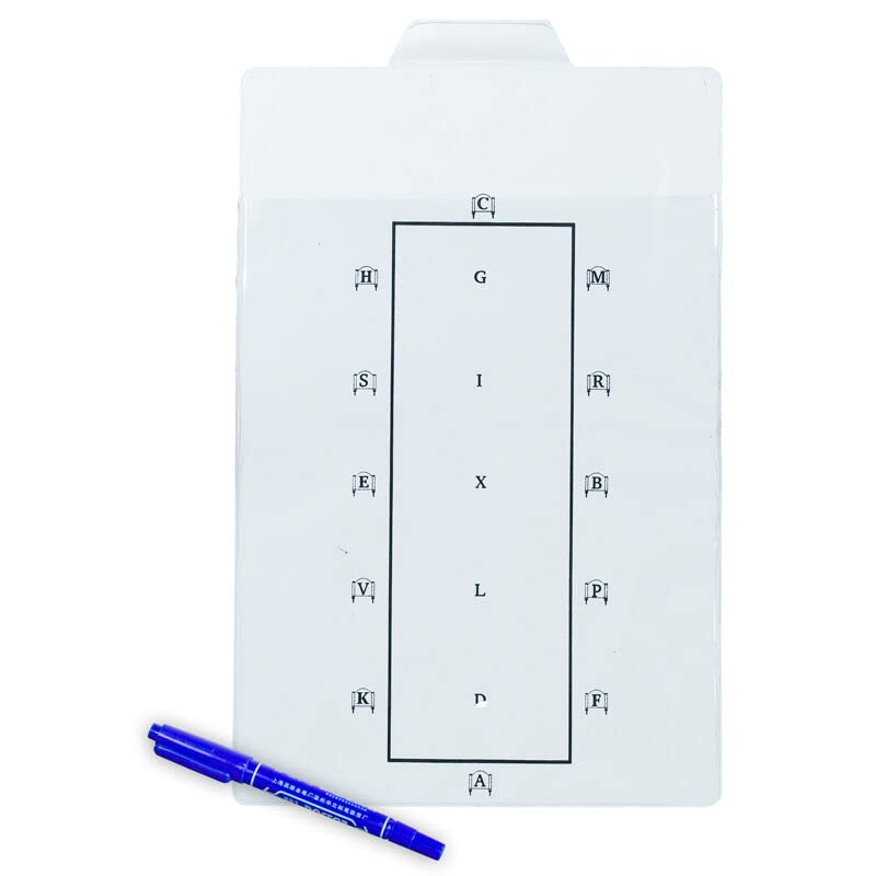 HORZE Learner Dressage Test Board - None - One Size