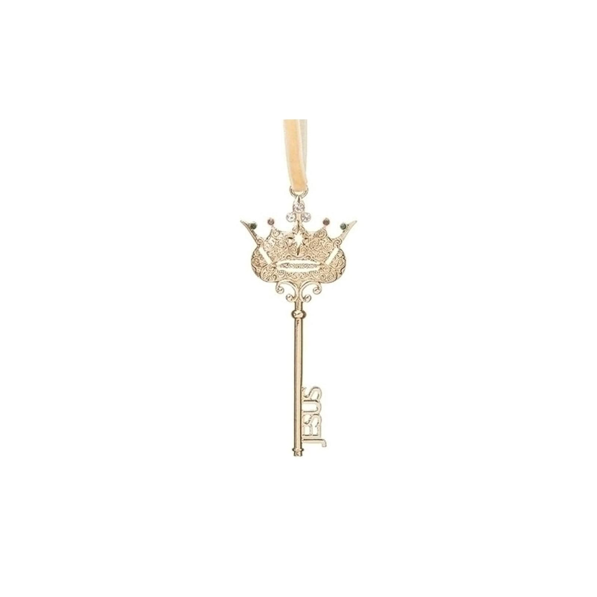 Roman Hanging Ornament, 4.25 inches, Gold Or Silver