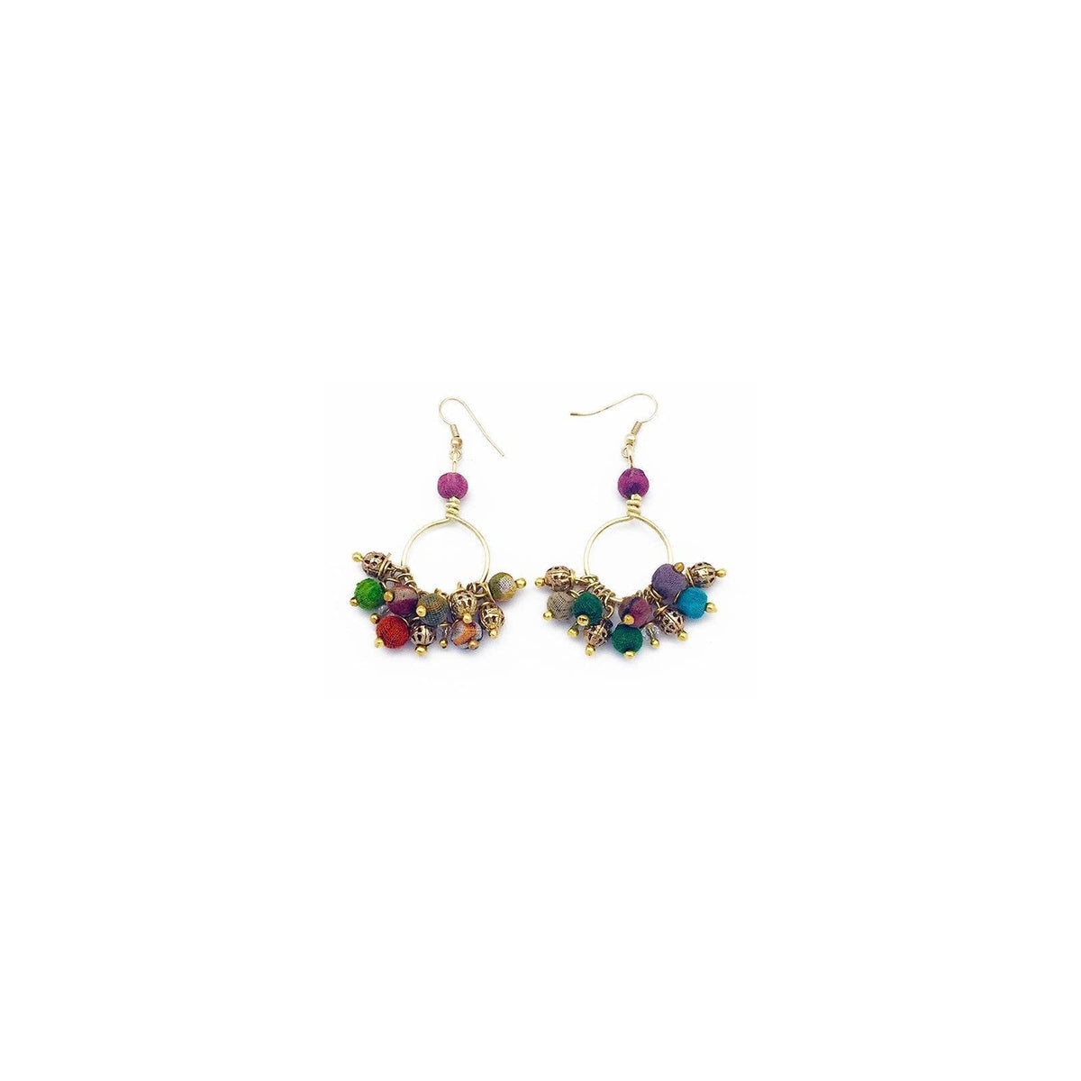Anju Earring, Multicolor, Dangle