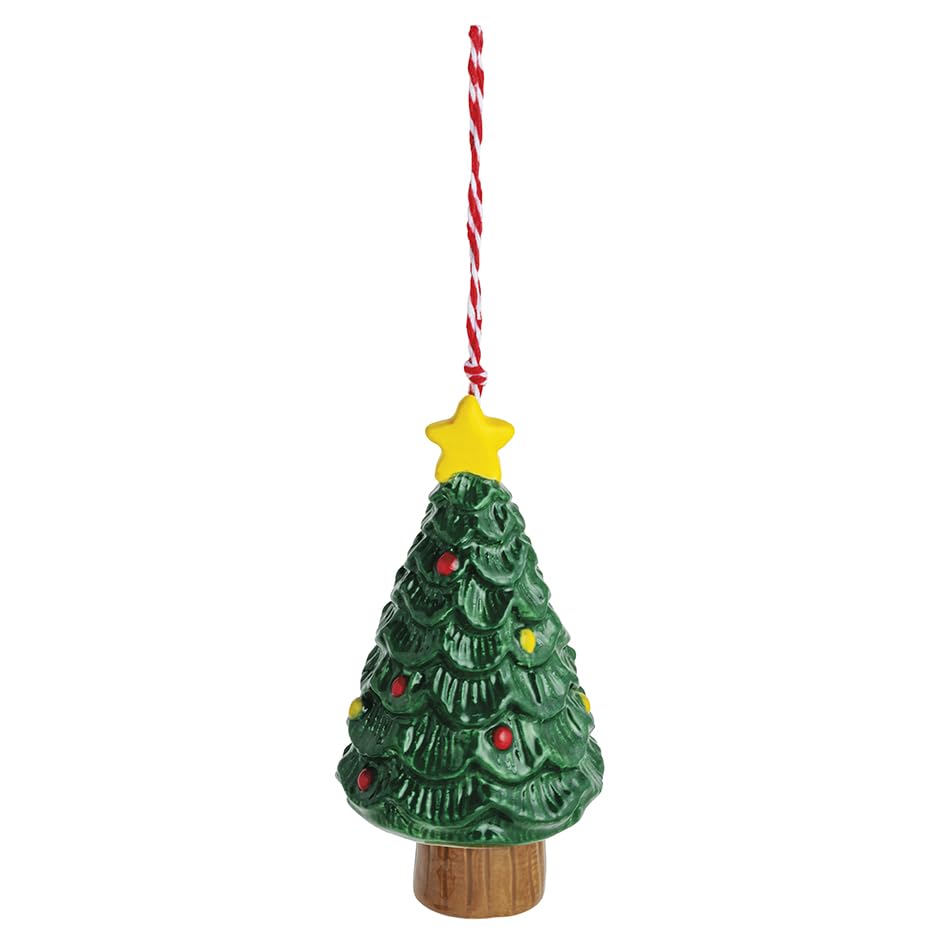 Mud Pie Hanging Ornament, 4 3/4" x 2 1/2", Green