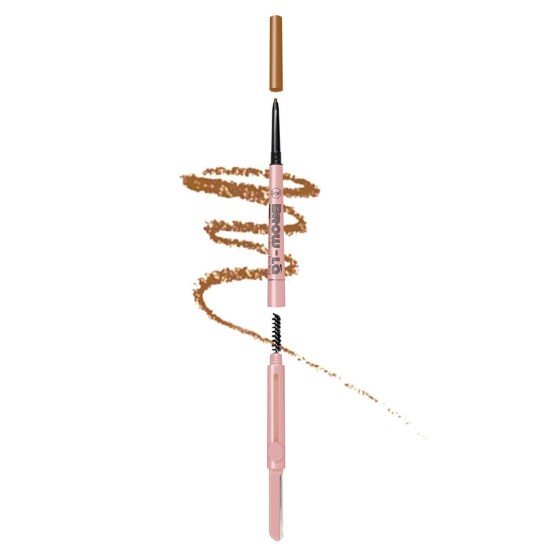 J.CAT BEAUTY 3 in 1 Mapping and Shaping Brow Pencil, Strawburn, Women&