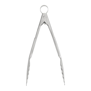 Browne & Co Cuisipro 9.5-Inch Stainless Steel Locking Tongs