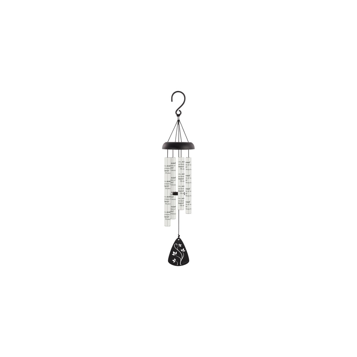 Carson Wind Chime, Black/White