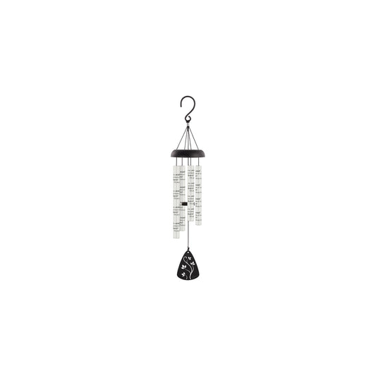 Carson Wind Chime, Black/White