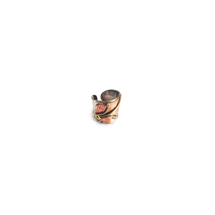 Anju Ring, One Size, Stainless Steel