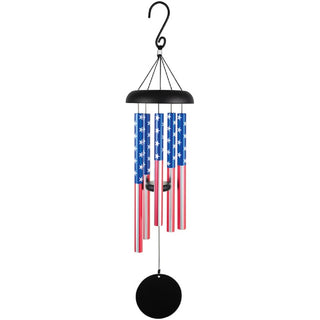 Carson Wind Chime, Silver, Modern