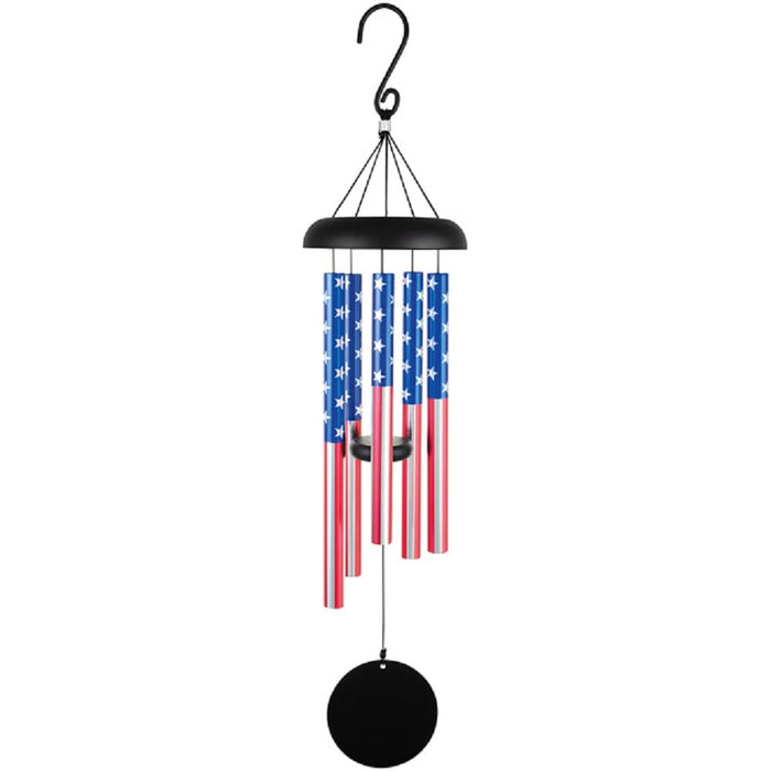 Carson Wind Chime, Silver, Modern