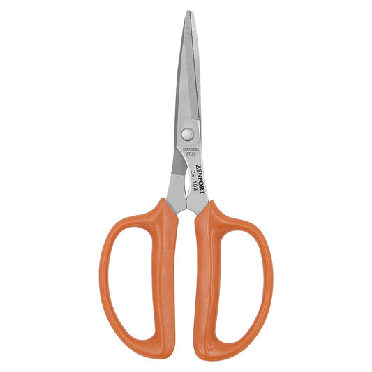 Zenport ZS108 All Purpose Scissors, Stainless Steel, 7-Inch