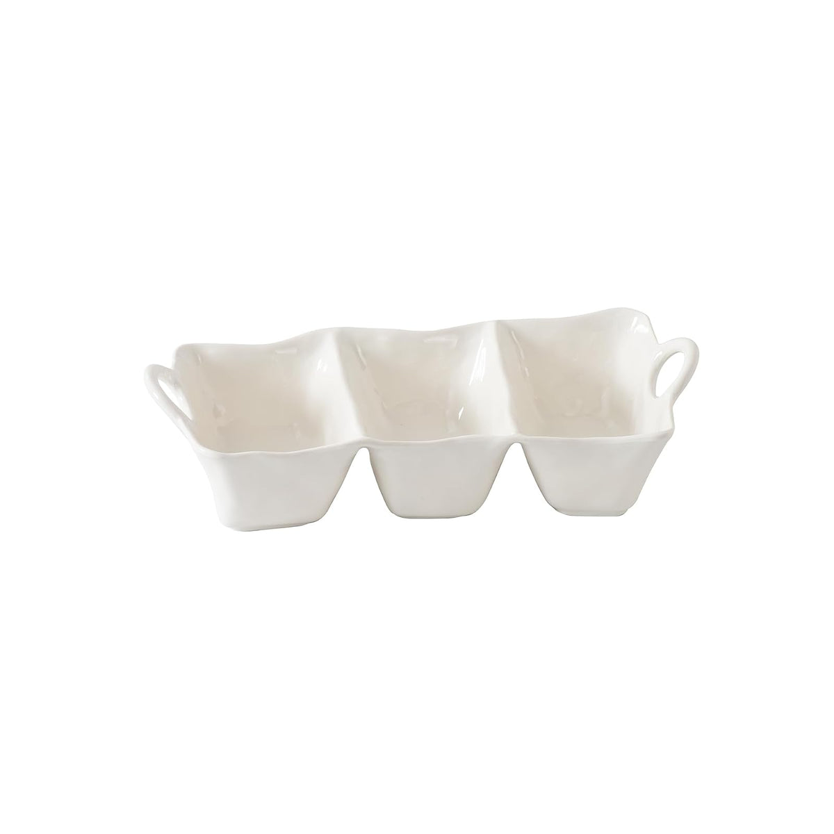 Pampa Bay Dishware Plate, 16 x 7 x 4.25 Inch, Ivy