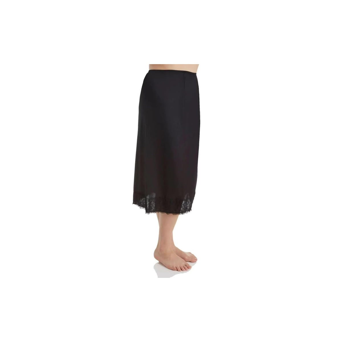 Velrose Undergarment Slip, 2X, Black