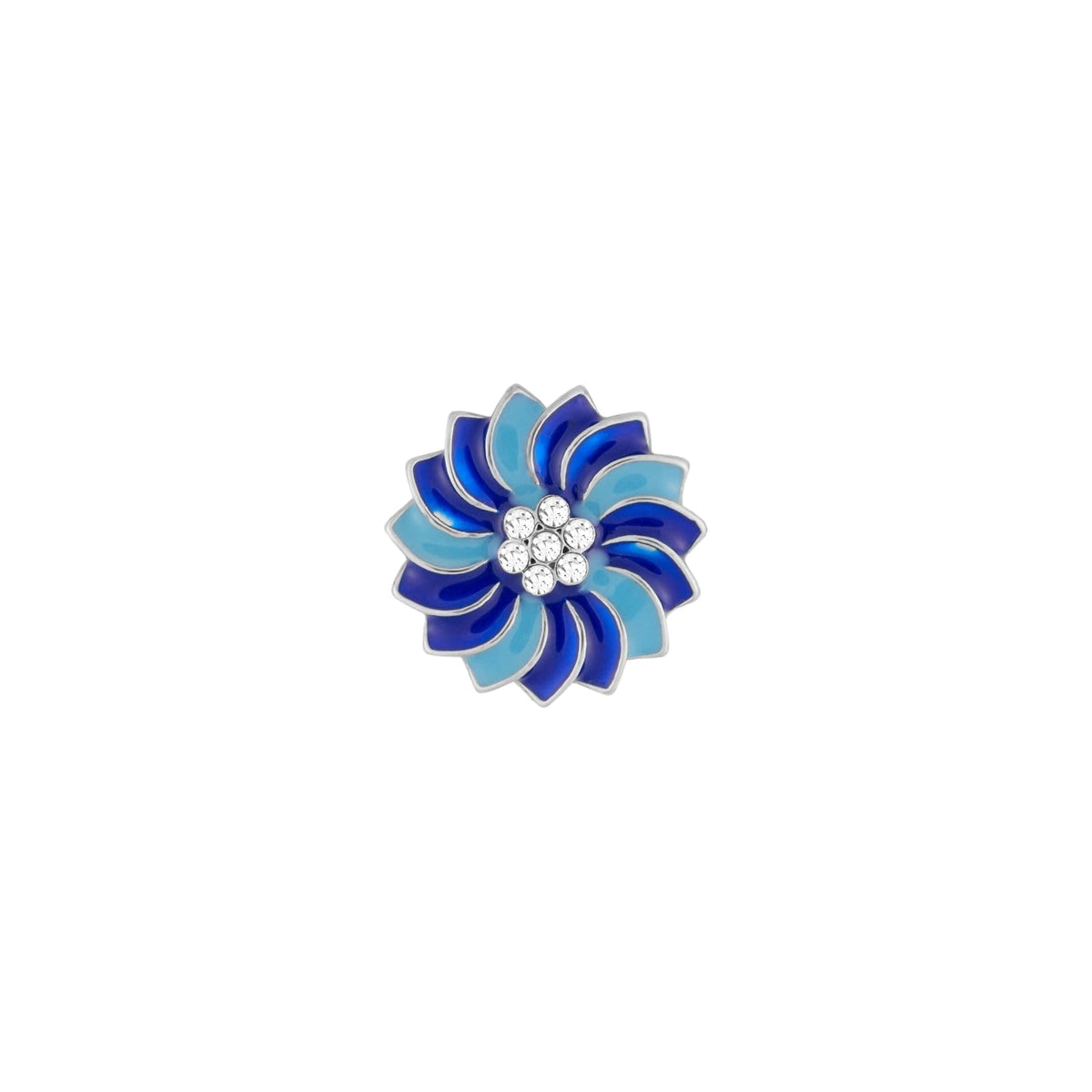 Ginger Snaps Snap Fastener, Blue