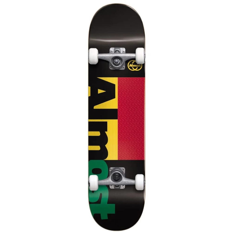 Almost Skateboard Complete Ivy League Premium Black 7.375"