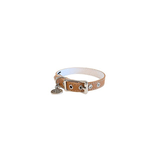 Buddy Belts Animal Collar, 14-16" x 1/2", Caramel