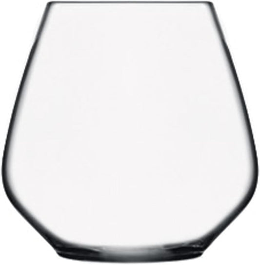 Luigi Bormioli Rocco Atelier Stemless Pinot Noir Wine Glass, 20-Ounce, Set of 6