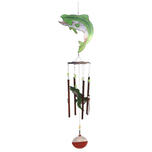 Sunset Vista Designs Catch of the Day Fish Wind Chime, 36-Inch Long