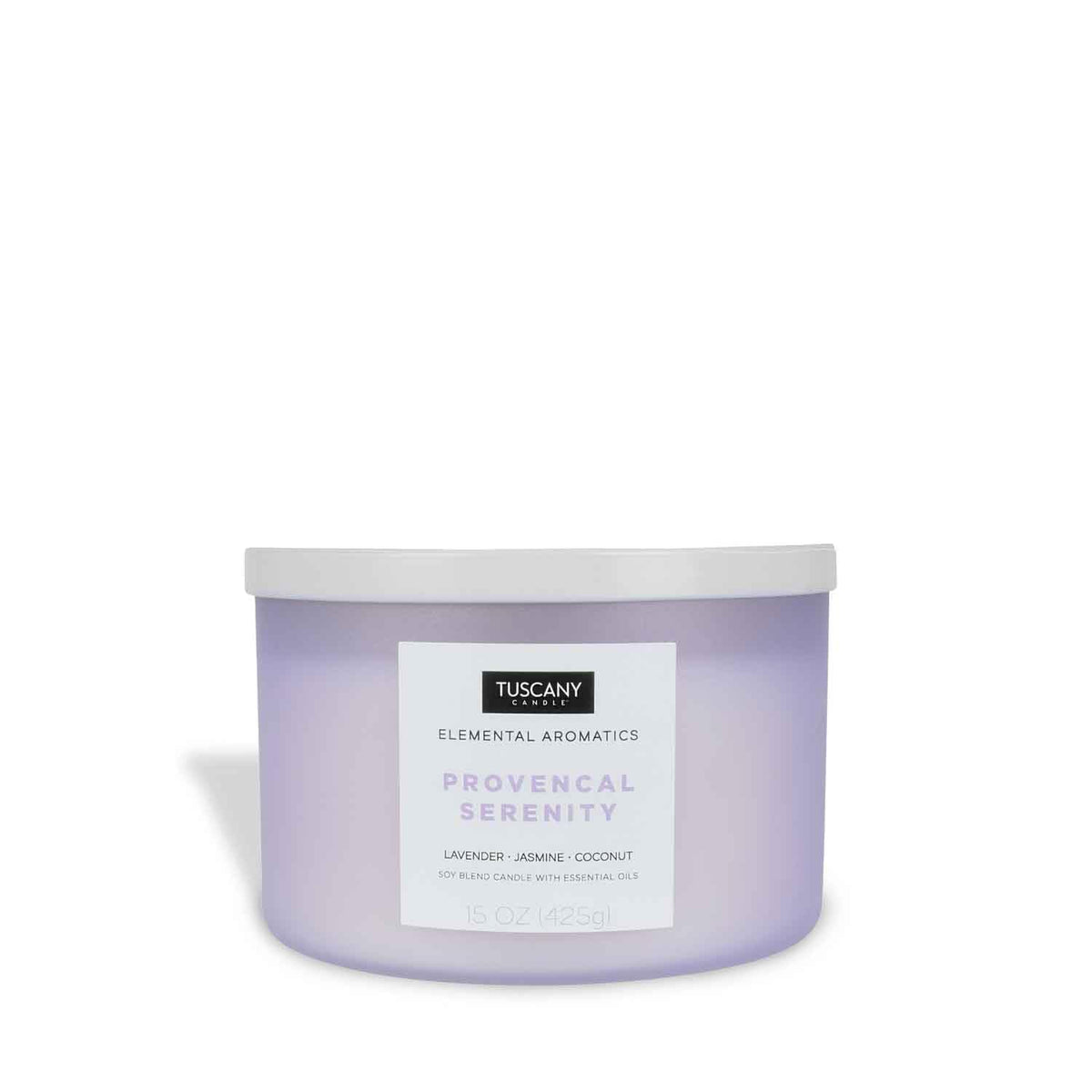 Armis Candle, 4.7 inches (width) x 3.1 inches (height), Lavender