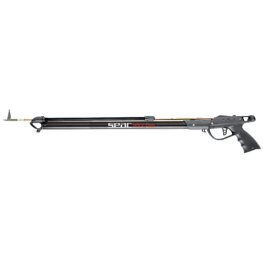 Seac Sub Sting Spear Gun with Sling, Aluminum Finish, Black, 75 cm
