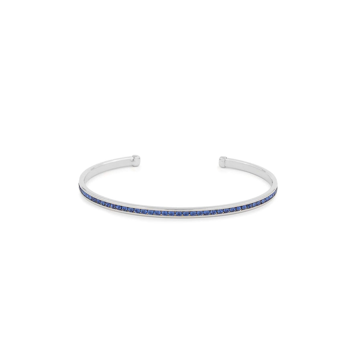 Maya J Bracelet, White Gold (Sapphire), Contemporary