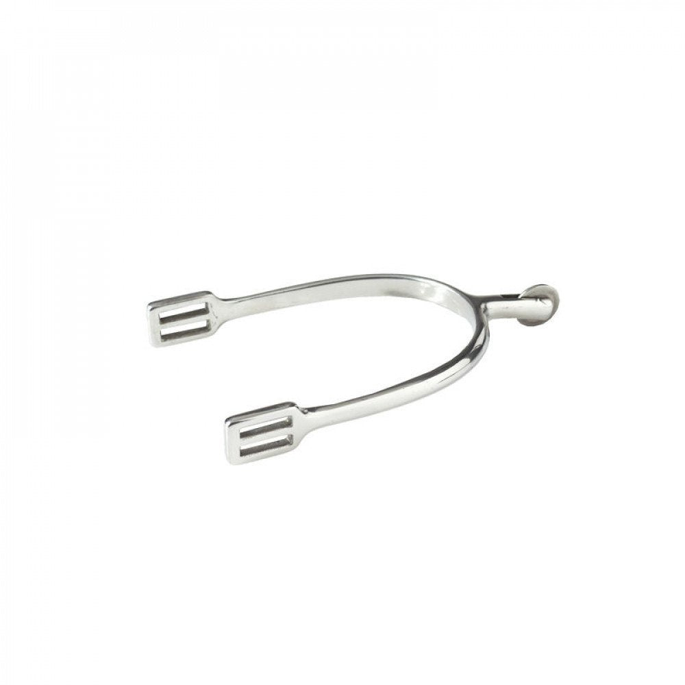 Horze Round Wheel Spurs - Silver - W