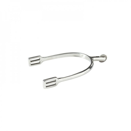 Horze Round Wheel Spurs - Silver - W