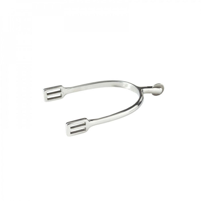 Horze Round Wheel Spurs - Silver - W