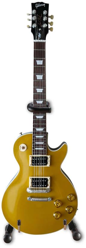 Slash Axe Heaven LP Victoria Gold Top 1:4 Scale Mini Guitar Model