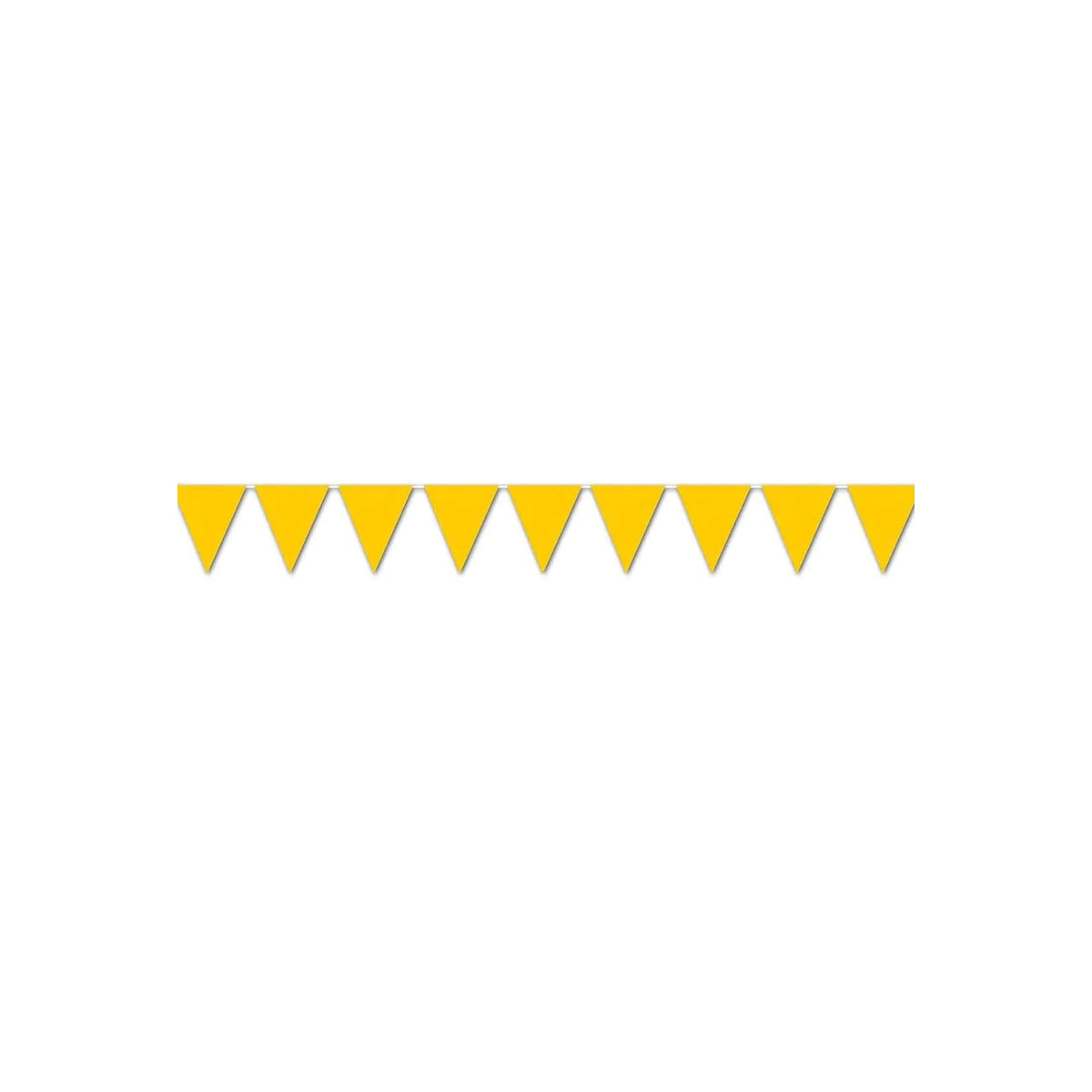 Beistle Banner, 11" x 12', Golden-Yellow