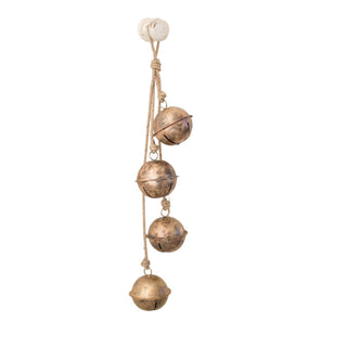 KALALOU Hanging Ornament, 4 x 4 x 29, Brown