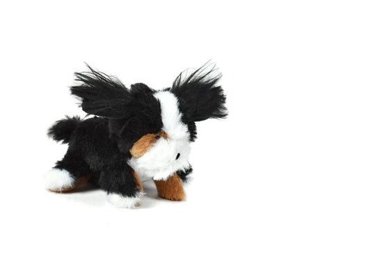 CocoTherapy Oscar Newman Bernese Mountain Dog Pipsqueak Toy, 5-inch Length, Multicolor