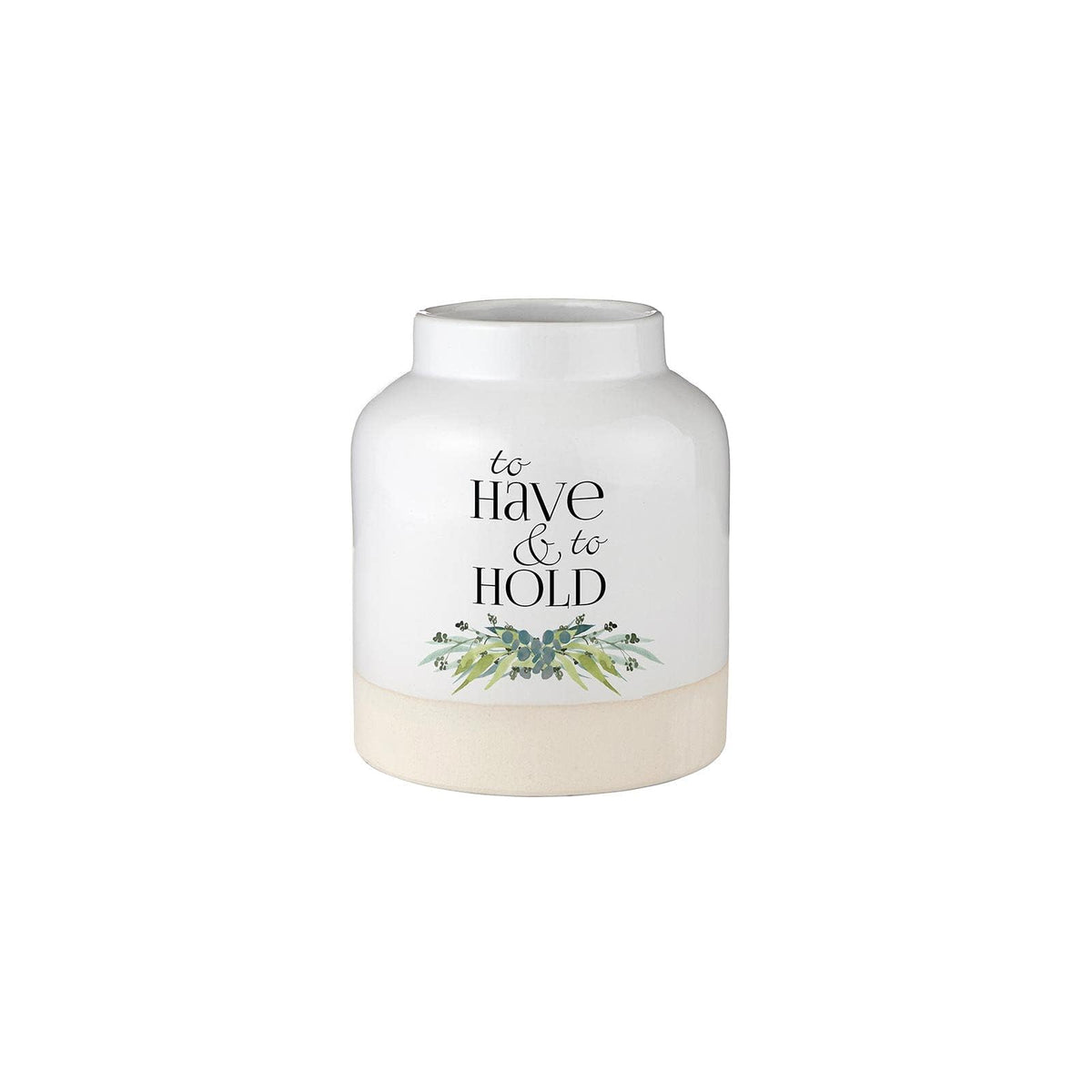 Heartfelt Collection Vase, 5-Inch Diameter, Have & Hold