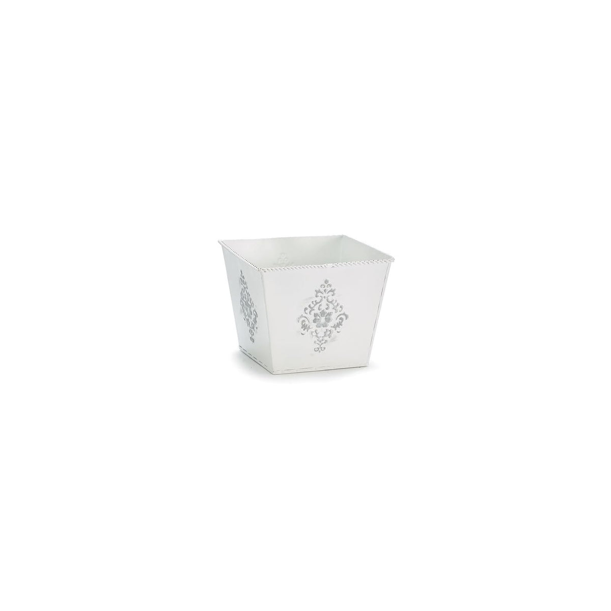 burton+BURTON Planter, 6", White