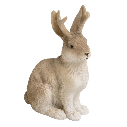 Lipco Jackalope Figure, Polyresin, 3.4-inches Height, Home Decor Accessories