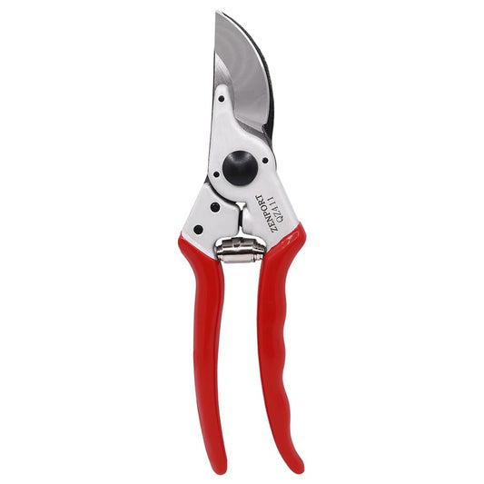 Zenport QZ411 Narrow Head Professional Pruner, 1-Inch Cut, 8.25-Inch Long