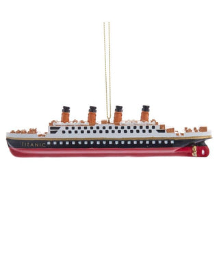 "Titanic" Boat Ornament