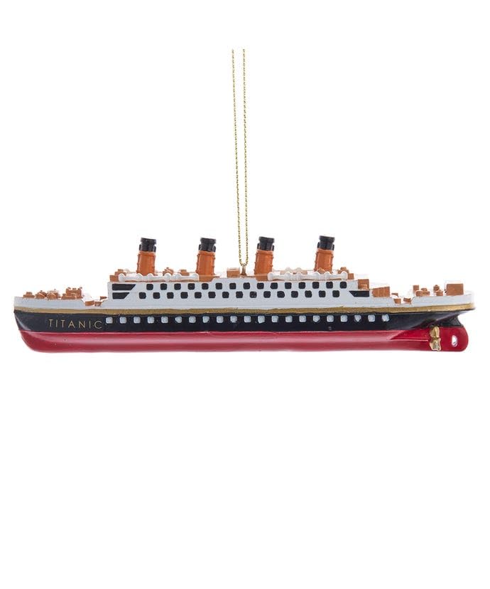"Titanic" Boat Ornament