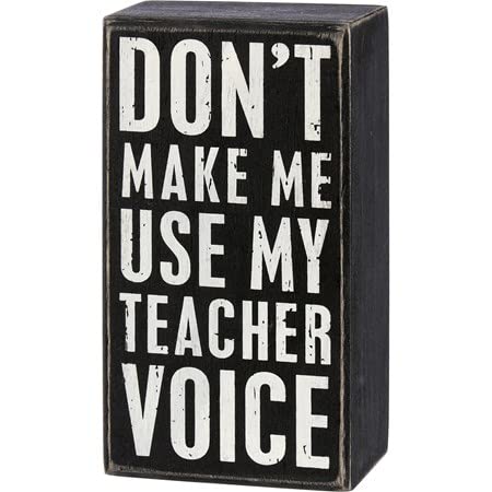 Box Sign- Teachers Voice