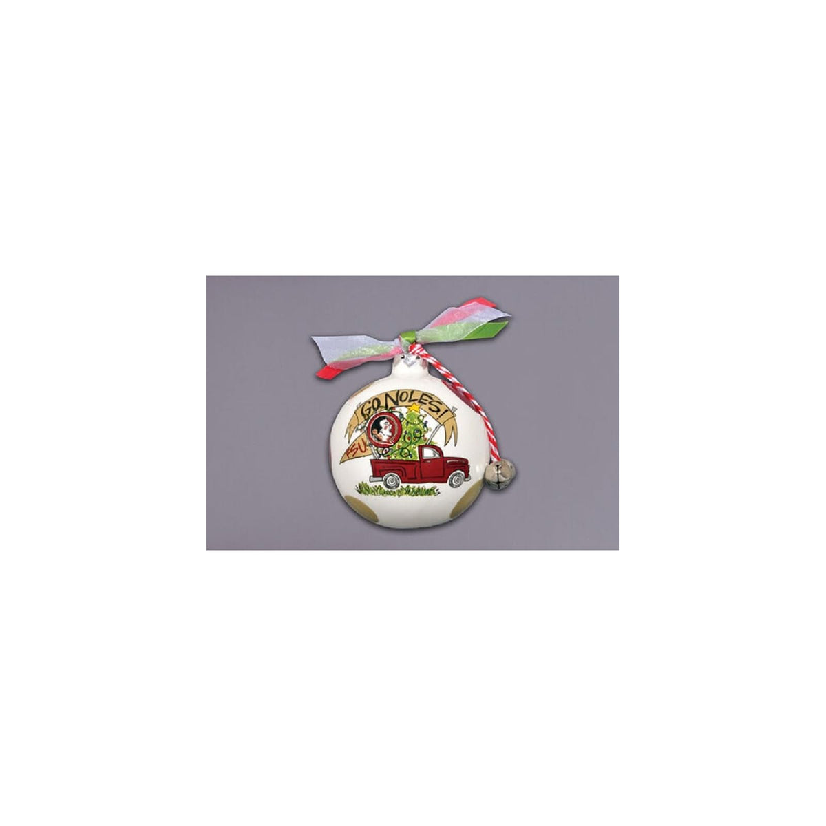 Magnolia Lane Hanging Ornament, Garnet and Gold, Business