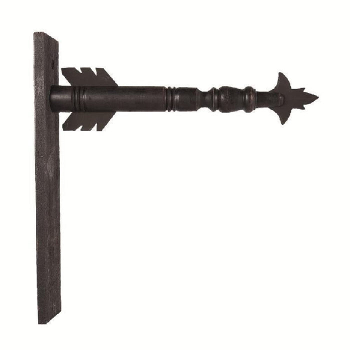 K&K Interiors Arrow Replacement Decorative Hanging Sign, Black