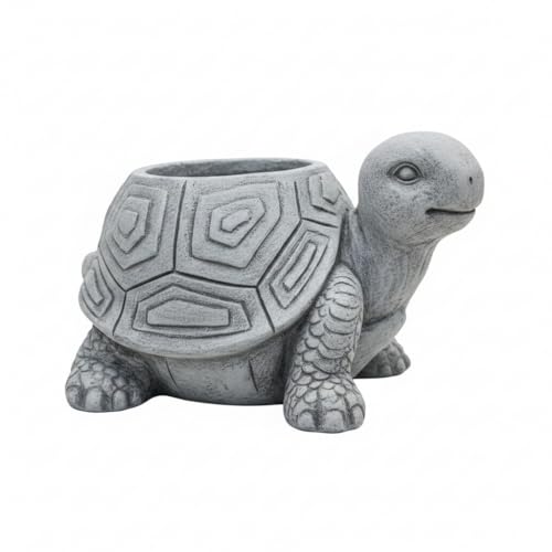 Comfy Hour Planter, 14 Inch, Gray