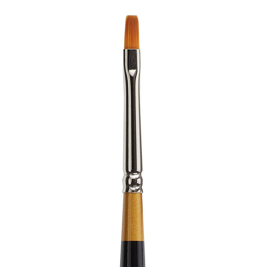 KingArt Original Gold 9300 Series , Premium Artist Brush, Golden TAKLON Shader-Size: 0, 0