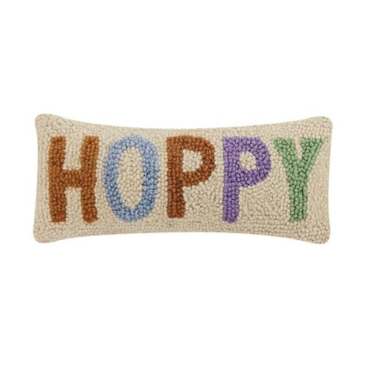 Peking Handicraft - Hoppy Hook Pillow 12x5 - 30RN169C05OB