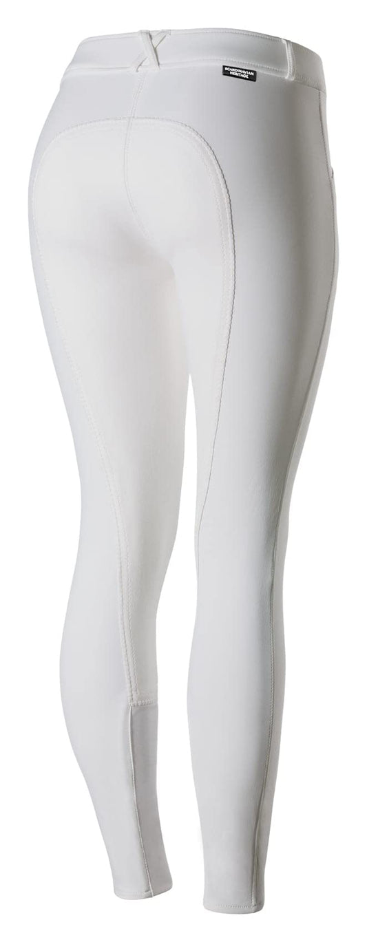 HORZE Women's Grand Prix Full Seat Breeches - Leather Seat