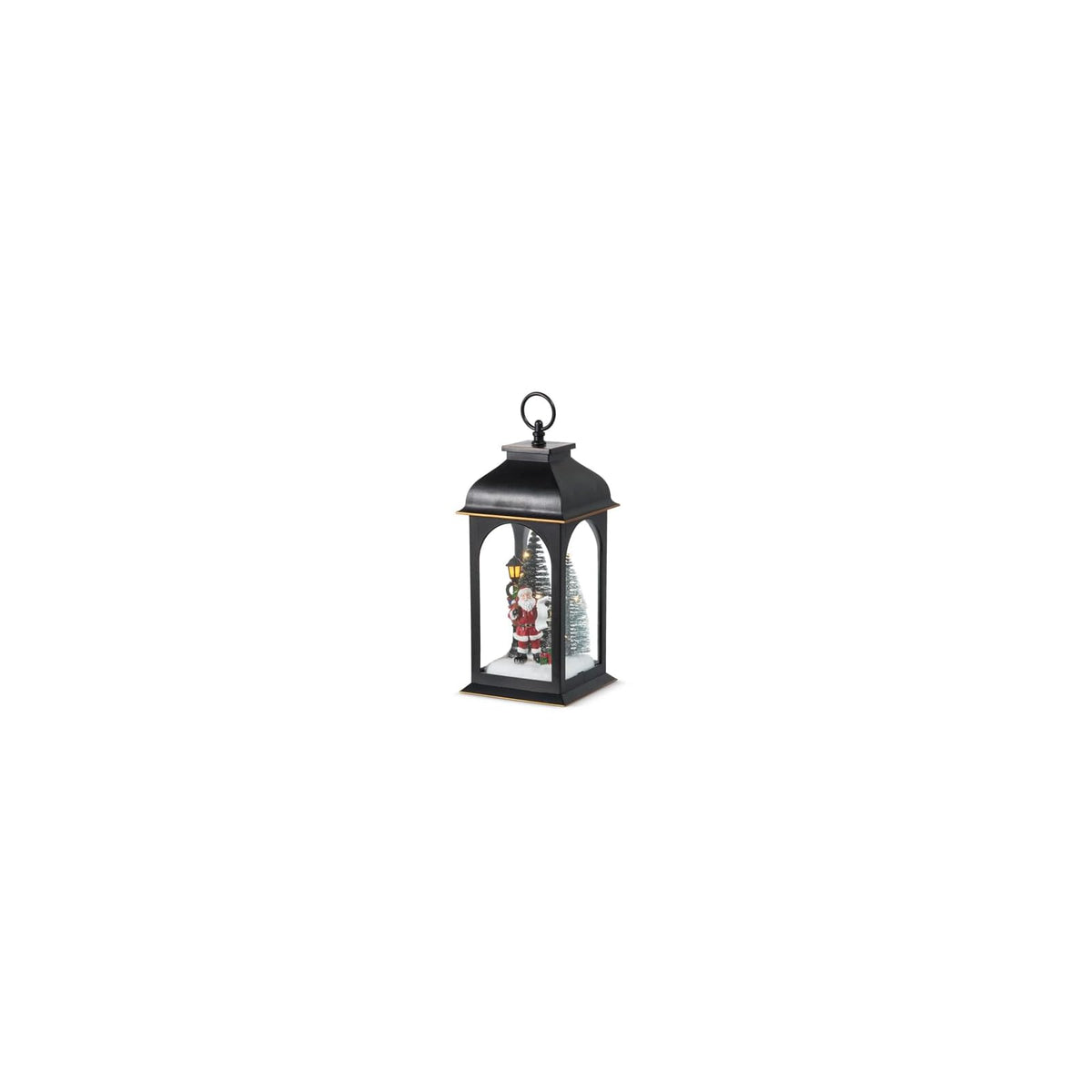 RAZ Imports Electric Lantern, 12.5-Inch, Black