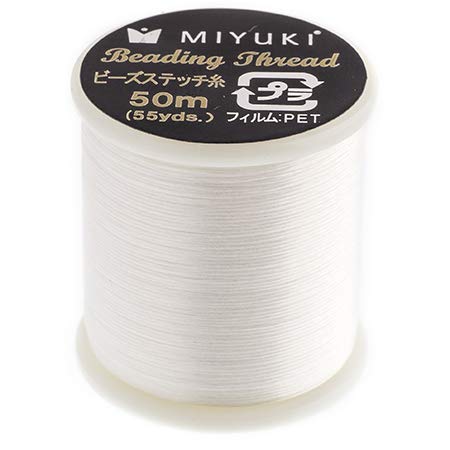 Miyuki Thread Cord, 50m, Eggshell