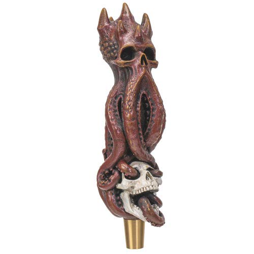 Pacific Giftware Special Beer Tap Handle Figurine Statue Sport Bar Accessories (Octopus Skull)