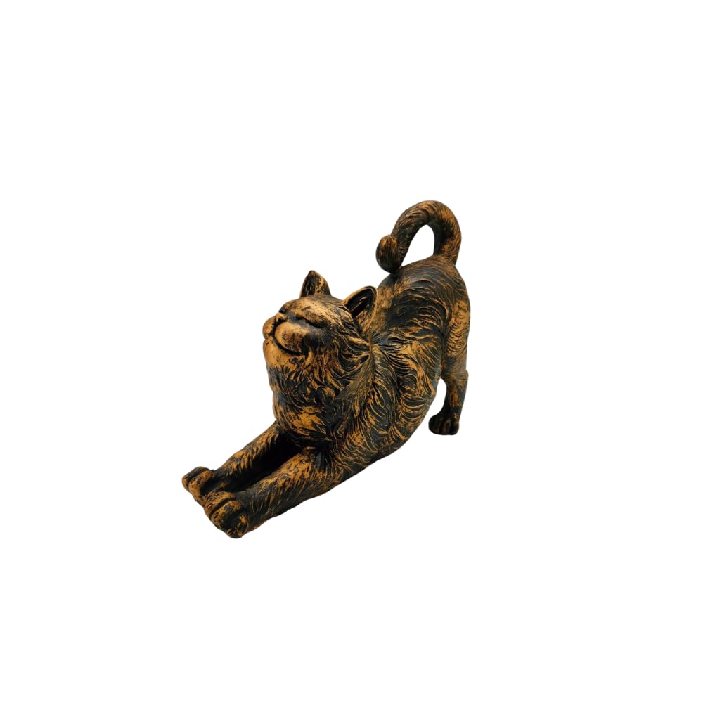 Comfy Hour Cat Statue for Home Decoration, Indoor or Outdoor, Pet in Loving Memory Collection